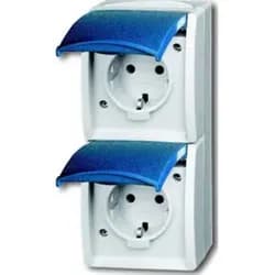 BJ 20-02 EW-53 - Schutzkontakt-Steckdose 2-fach