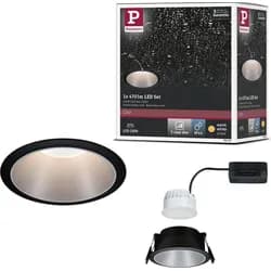 LED-Spot Cole Schwarz/Silberfarben max. 6 W