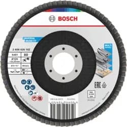 Bosch X451 Fächerschleifscheibe 125mm,T29,K80