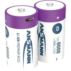 ANSMANN Akkus Mono D 1.5 V