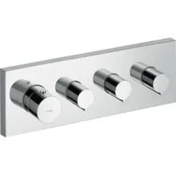 AXOR 10751000 Thermostatmodul Axor Starck Fertigset - Silber