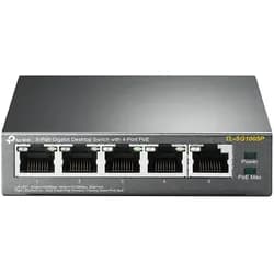 TP-Link 5-Port-10/100/1000Mbit/s-Desktop-Switch mit 4 PoE-Ports