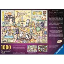 Ravensburger Puzzle Erwachsenenpuzzle 1000 Teile - Crazy Cats, Puzzleteile