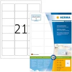 HERMA Etiketten 4677 weiß 63,5 x 38,1 mm