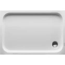 Duravit Rechteck-Duschwanne D-Code 120x80x8,5cm, Antislip, weiß