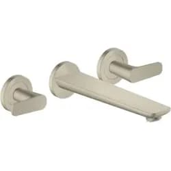 AXOR 49483820 3-Loch Fertigset Wannemisch.Wand UP - Silber