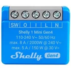 Shelly 1 Mini Gen4 Controller Zigbee/Matter