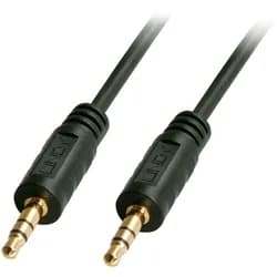 Lindy 35641 Audio-Kabel 1 m 3.5mm Schwarz
