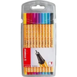 Stabilo Fineliner point 88 8810-1 0,4mm farbig sortiert 10 St./Pack.