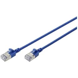 patch cable - 30 cm - blue - Blau - 0.3m