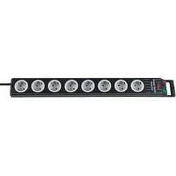 Brennenstuhl Super-Solid Steckdosenleiste 8-fach 2,5m schwarz