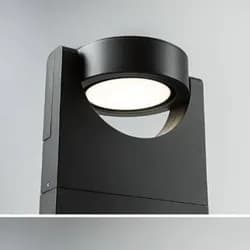 Paulmann LED Pollerleuchte Swivea - Grau/Schwarz