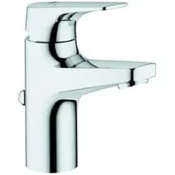 GROHE BauFlow Einhand-Waschtischbatterie S-Size - Silber