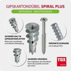 Tox Schraube
