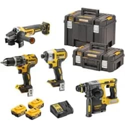 DeWalt Akku-Kombopack (4-tlg.), 18V