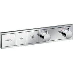 hansgrohe RainSelect Thermostat Unterputz für 2 Verbraucher, Chrom