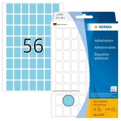 HERMA Vielzwecketiketten 12x18 mm blau Papier matt Handbeschriftung 1792 St.
