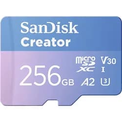 Creator MicroSD/SD - 190MB/s - 256GB