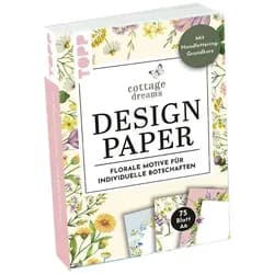 frechverlag Grußkarten Handlettering Design Paper Block Cottage Dreams A6