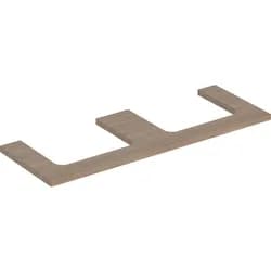 Geberit ONE WT-Platte, Aus re/li, für AWT 135x3x47cm, Eiche