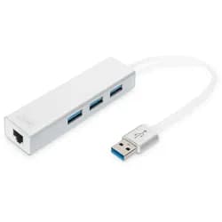 DA-70250-1 - hub - 3 ports USB-Hubs - 3 - Weiß