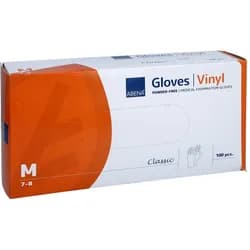 Vinyl Handschuhe puderfrei medium