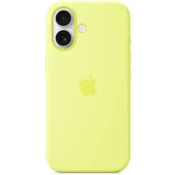 iPhone 17 Silicone Case with MagSafe - Neon Yellow