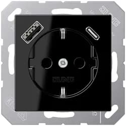 Jung SCHUKO Steckdose A 1520-15 CA SW