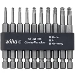 Wiha 7045Z 70mm Bit Set Professional 70mm 32804
