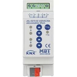 MDT KNX Jalousieaktor 2fach REG, 1 Stk.