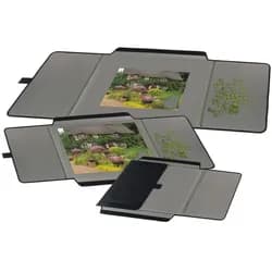 Jumbo Spiele Puzzlematte Puzzle Mates Portapuzzle bis 1000 Teile schwarz