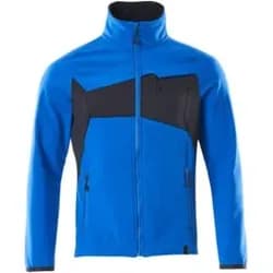 MASCOT Softshelljacke Accelerate Gr. L azurblau/schwarzblau 20102-253