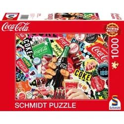 Schmidt Spiele Puzzle Coca-Cola is it! (1000 Teile), Puzzleteile