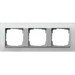 Gira Abdeckrahmen 3f.opak ws 021350