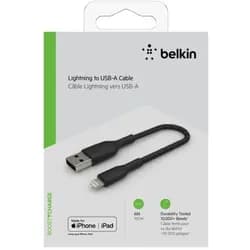 Belkin CAA002BT0MBK Lightning-Kabel 0,15 m Schwarz