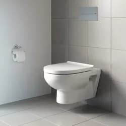 Duravit Wand-WC Set No. 1 mit WC-Sitz, Rimless, weiß