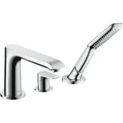 3-Loch Wannenrandmischer Hansgrohe Metris Ausladung 194 mm chrom
