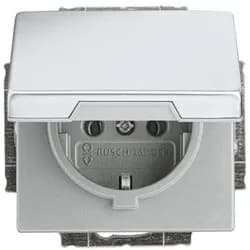 Busch-Jaeger Steckdose,Klappdeckel 20 EUK-866