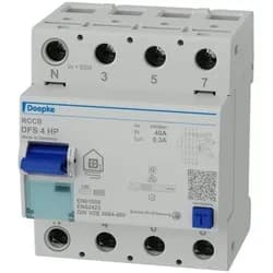 Doepke FI-Schutzschalter DFS4 040-4/0,30-HP