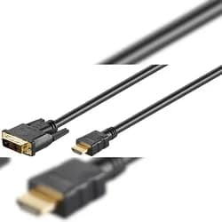 HDMI - DVI-D - 3m - Schwarz