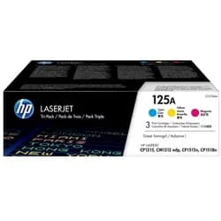 HP, Toner, 125a (C, M, Y)
