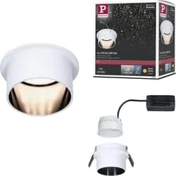 Paulmann LED Einbauleuchte Gil - Weiß/Schwarz