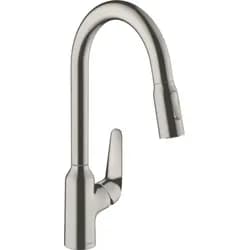 hansgrohe Küchenarmatur Focus M42 Küchenmischer 220 2jet mit Ausziehbrause