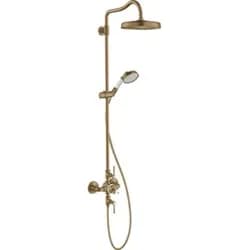 Hansgrohe Showerpipe Axor Montreux Brushed Bronze mit 16572140