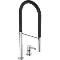 Ideal Standard BD425AA 2-Loch Küchenarm. Gusto Ausld.225mm - Silber