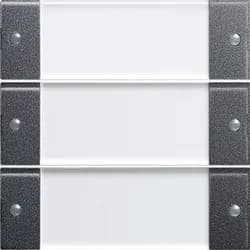 Gira Wippenset 3-fach anth 213328
