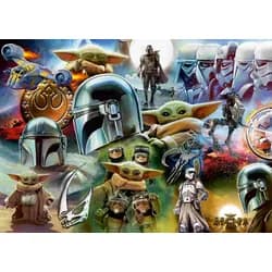 Ravensburger Puzzle Erwachsenenpuzzle 1000 Teile - The Mandalorian and Grogu, Puzzleteile