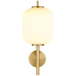 Globo Lighting Wandleuchte , gold , Maße (cm): B: 13,5 H: 32,5