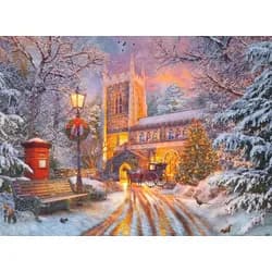 Ravensburger Puzzle Erwachsenenpuzzle 500 Teile - Funkelnde Weihnachten, Puzzleteile
