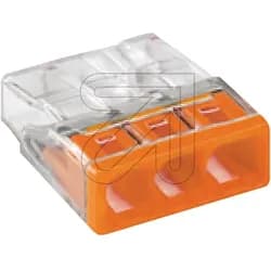 WAGO Compact-Steckklemmen 3x2,5mm2 100 Stk.